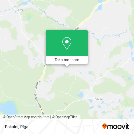 Pakalni map