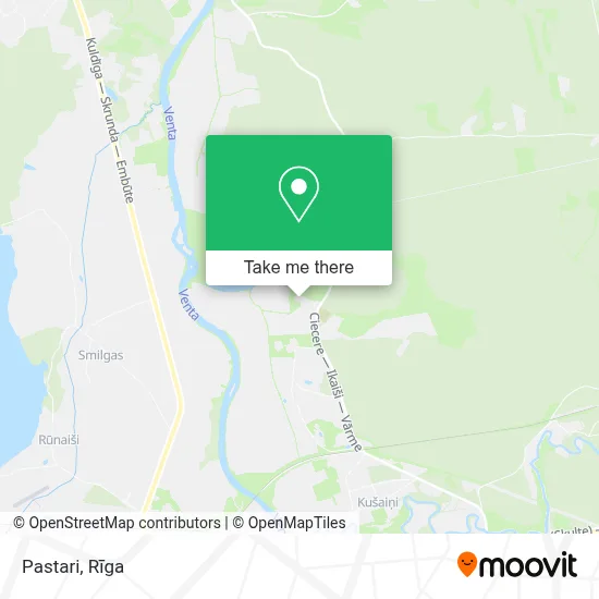 Pastari map