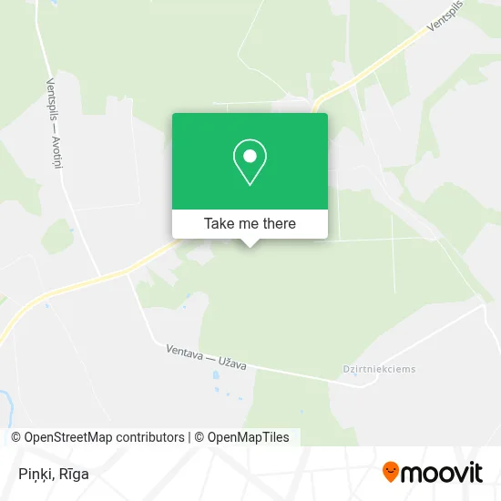 Piņķi map