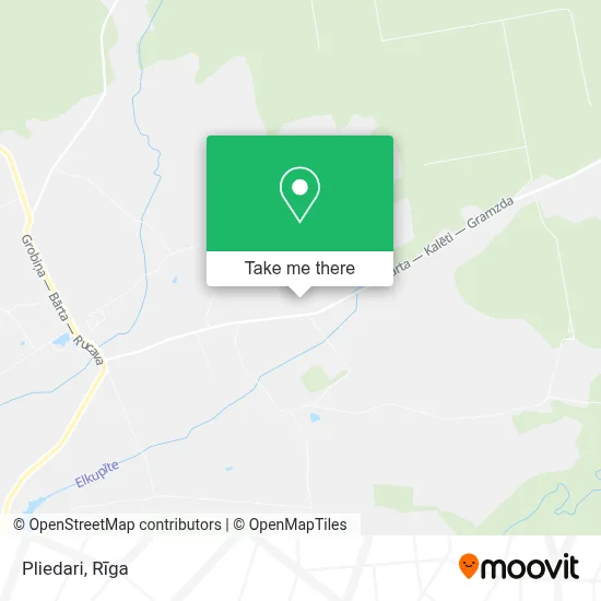 Pliedari map