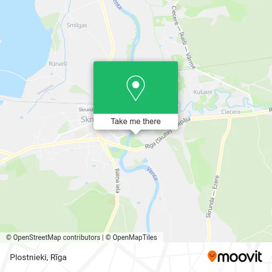 Plostnieki map