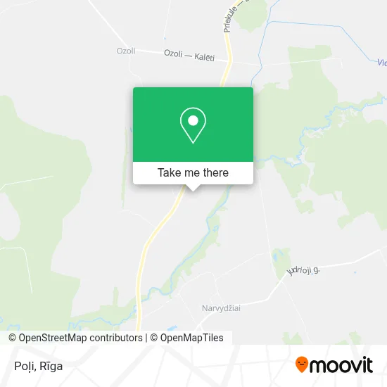 Poļi map