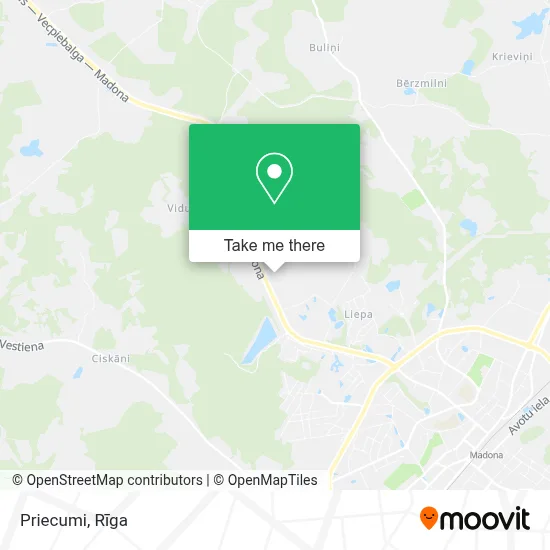 Priecumi map