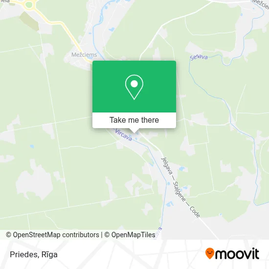 Priedes map
