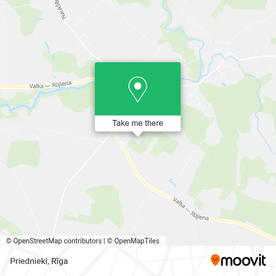 Priednieki map