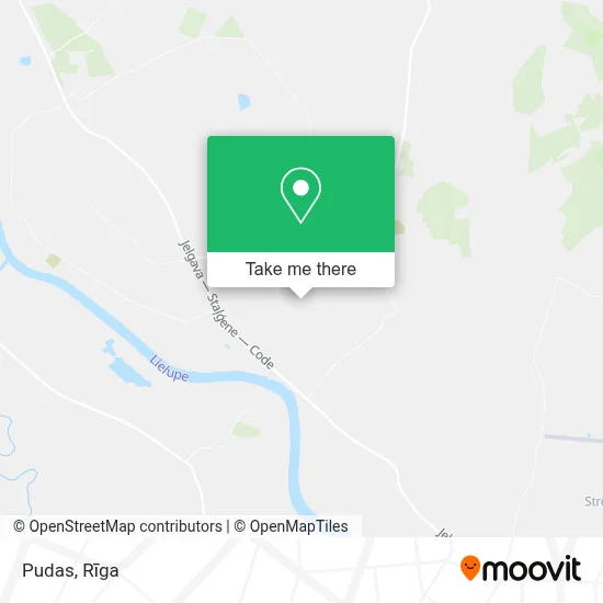 Pudas map