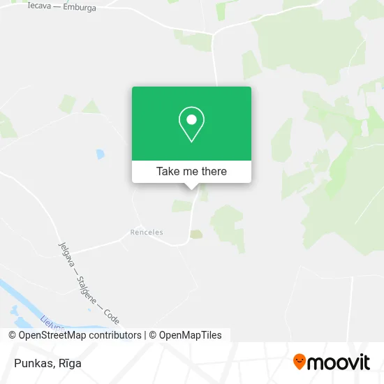 Punkas map