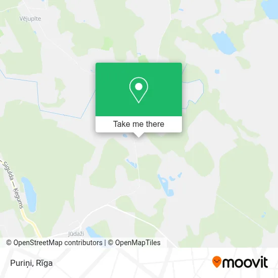 Puriņi map