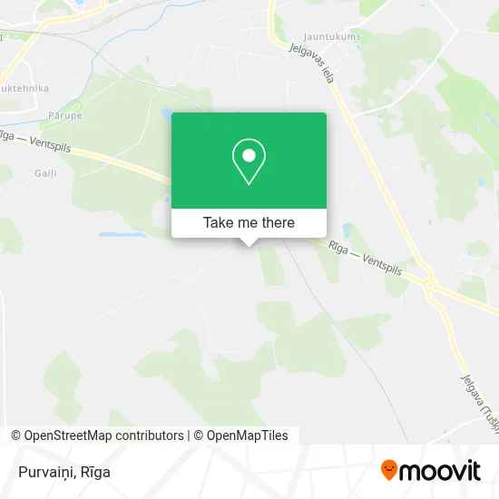 Purvaiņi map