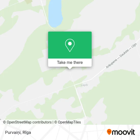 Purvaiņi map