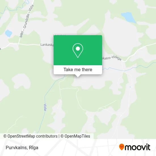 Purvkalns map
