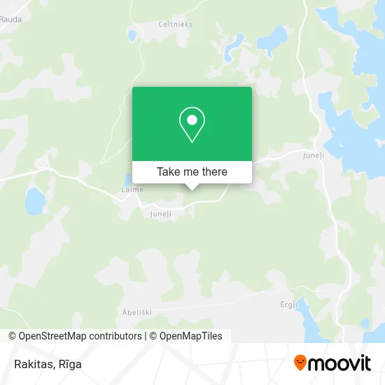 Rakitas map