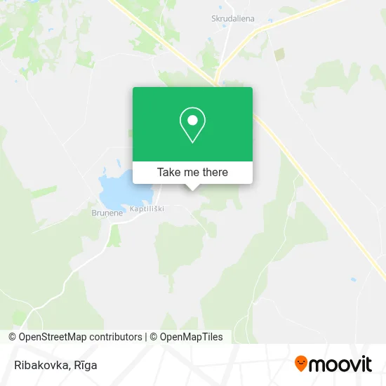 Ribakovka map