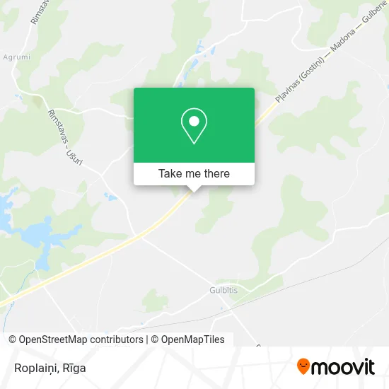 Roplaiņi map