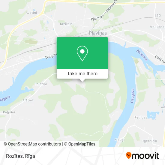 Rozītes map
