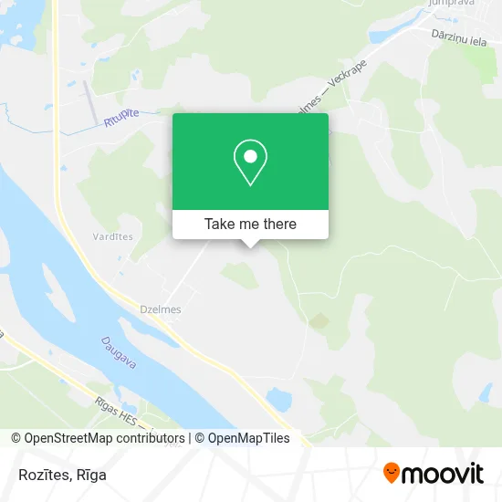 Rozītes map