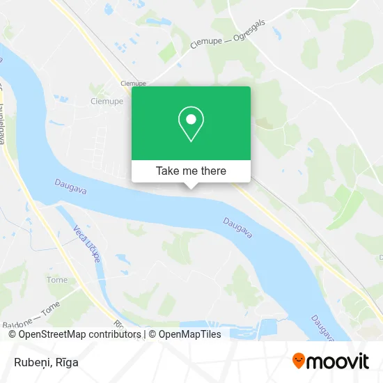 Rubeņi map