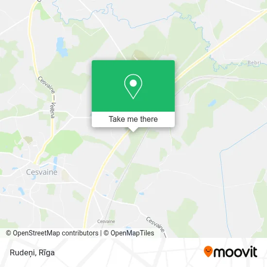 Rudeņi map