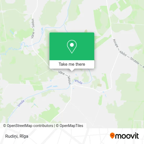 Rudiņi map