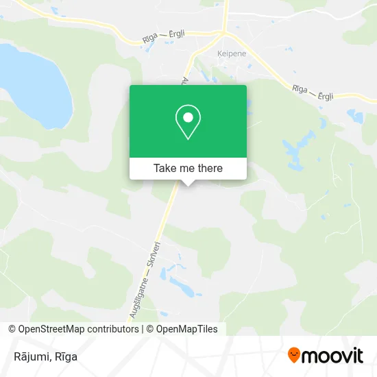 Rājumi map