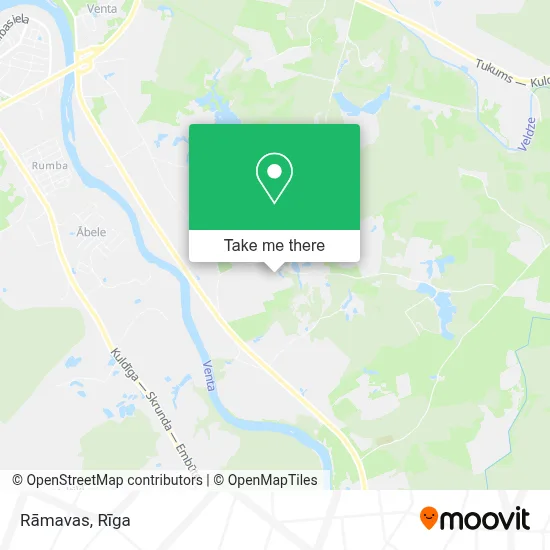 Rāmavas map