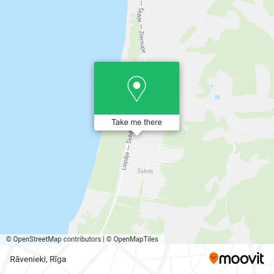 Rāvenieki map