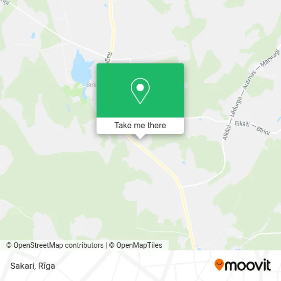 Sakari map
