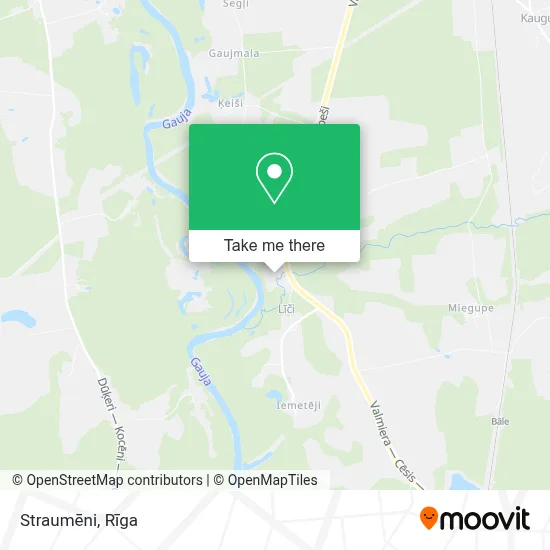 Straumēni map