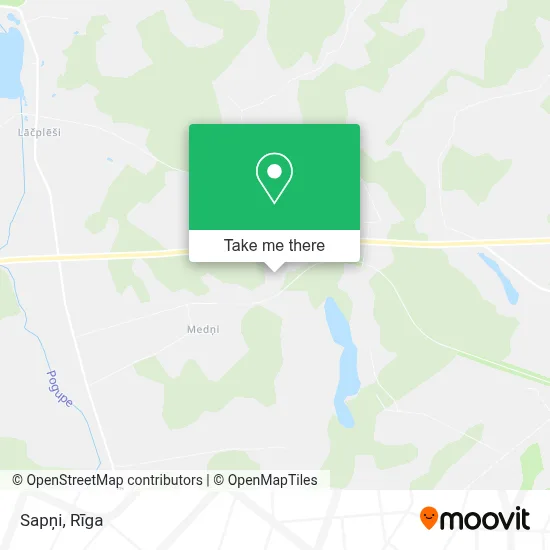 Sapņi map