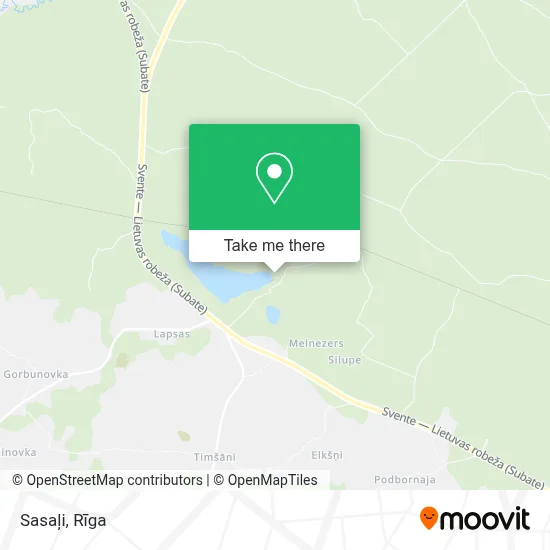 Sasaļi map