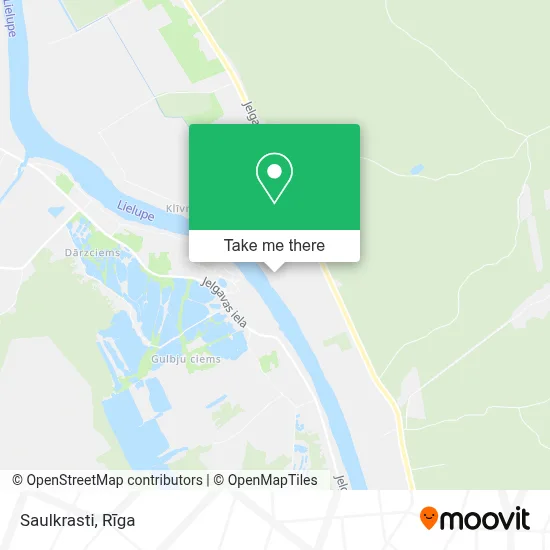 Saulkrasti map