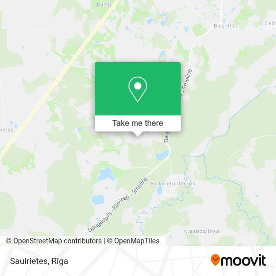 Saulrietes map