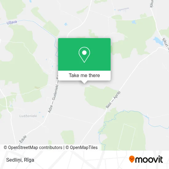 Sedliņi map