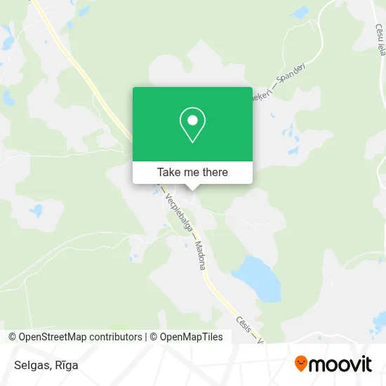 Selgas map