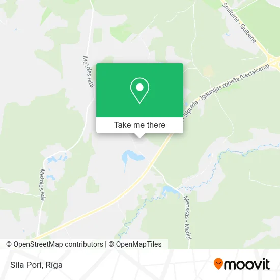 Sila Pori map