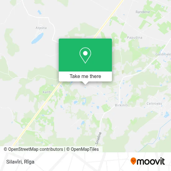 Silavīri map