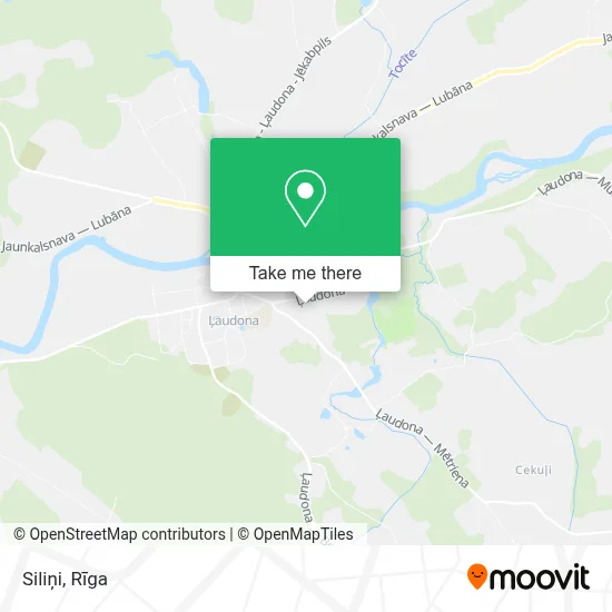 Siliņi map