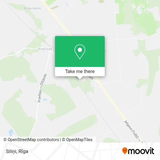 Siliņi map