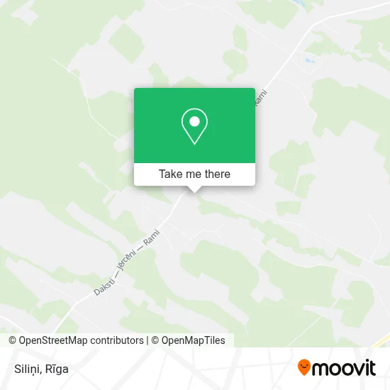 Siliņi map