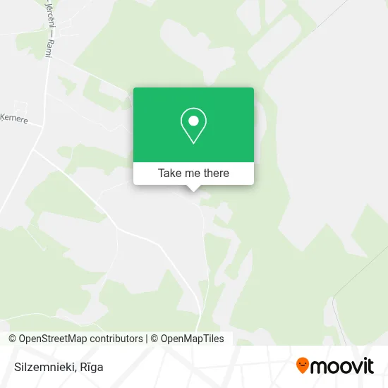 Silzemnieki map