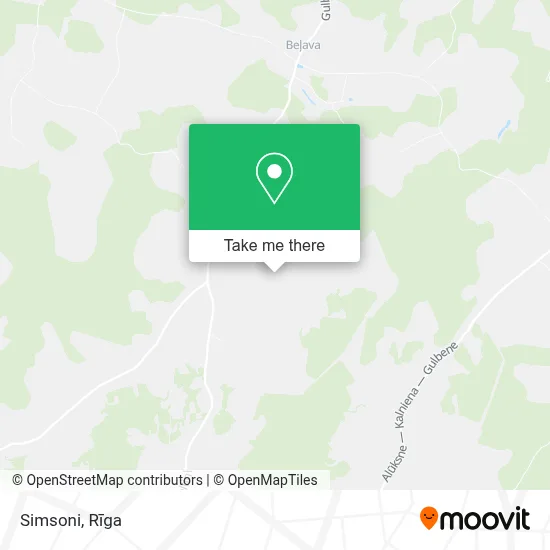 Simsoni map