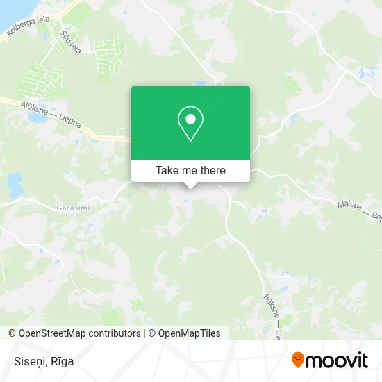 Siseņi map
