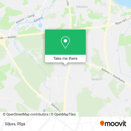 Siļķes map