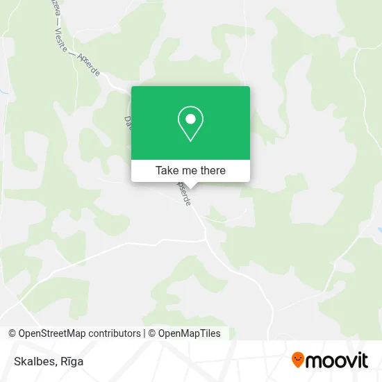 Skalbes map