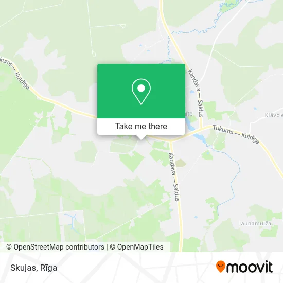 Skujas map