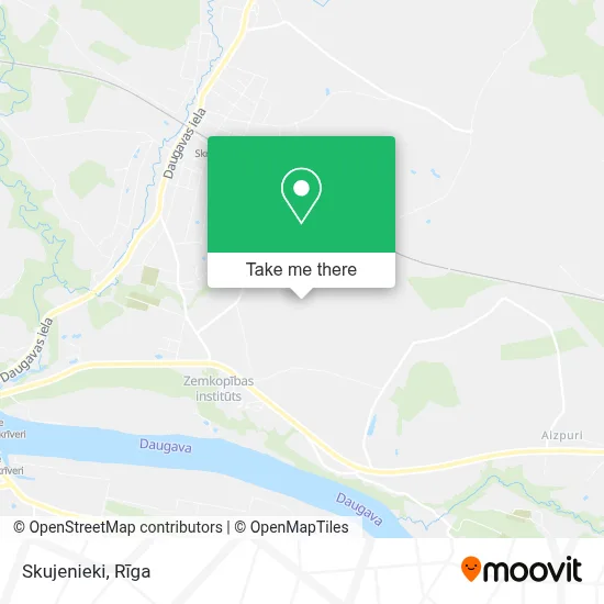 Skujenieki map
