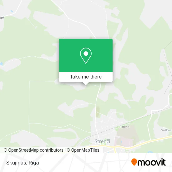 Skujiņas map