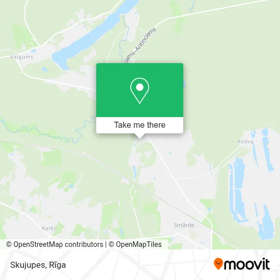 Skujupes map