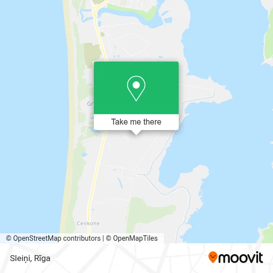 Sleiņi map