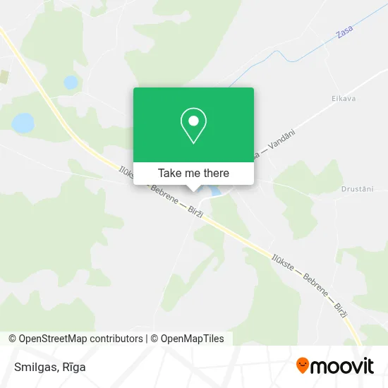 Smilgas map